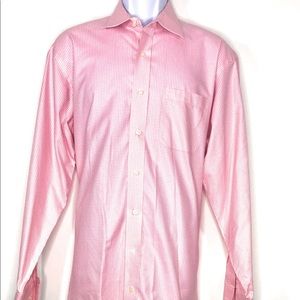 ROBERT TALBOTT LONG SLEEVE BUTTON DOWN SHIRT, SzM